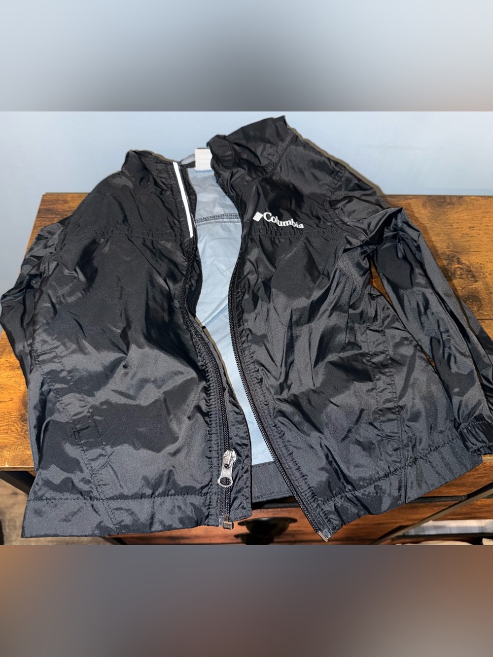 3T Black Columbia Rain Jacket